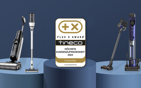 Auszeichnung für Tineco: PLUS X AWARD für die höchste Kundenzufriedenheit 2024 - Foto: presseportal.de Auszeichnung für Tineco: PLUS X AWARD für die höchste Kundenzufriedenheit 2024 - Foto: presseportal.de