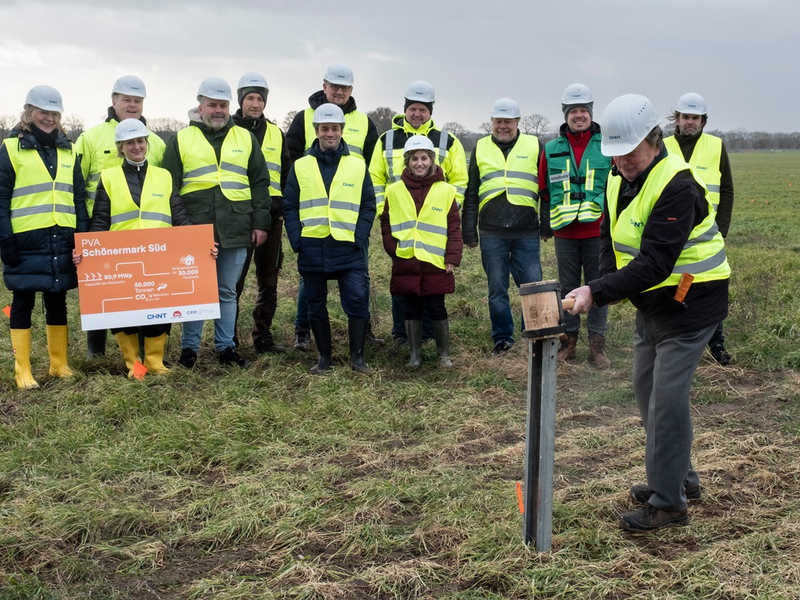 PV-Anlage Schönermark Süd: Baubeginn des ersten Projekts in Deutschland für Chint Solar - Foto: presseportal.de