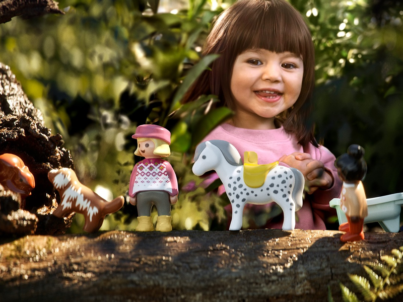 Playmobil weltweit erster großer Spielwarenhersteller mit pflanzenbasiertem Kunststoff im kompletten Kleinkindportfolio - Foto: presseportal.de