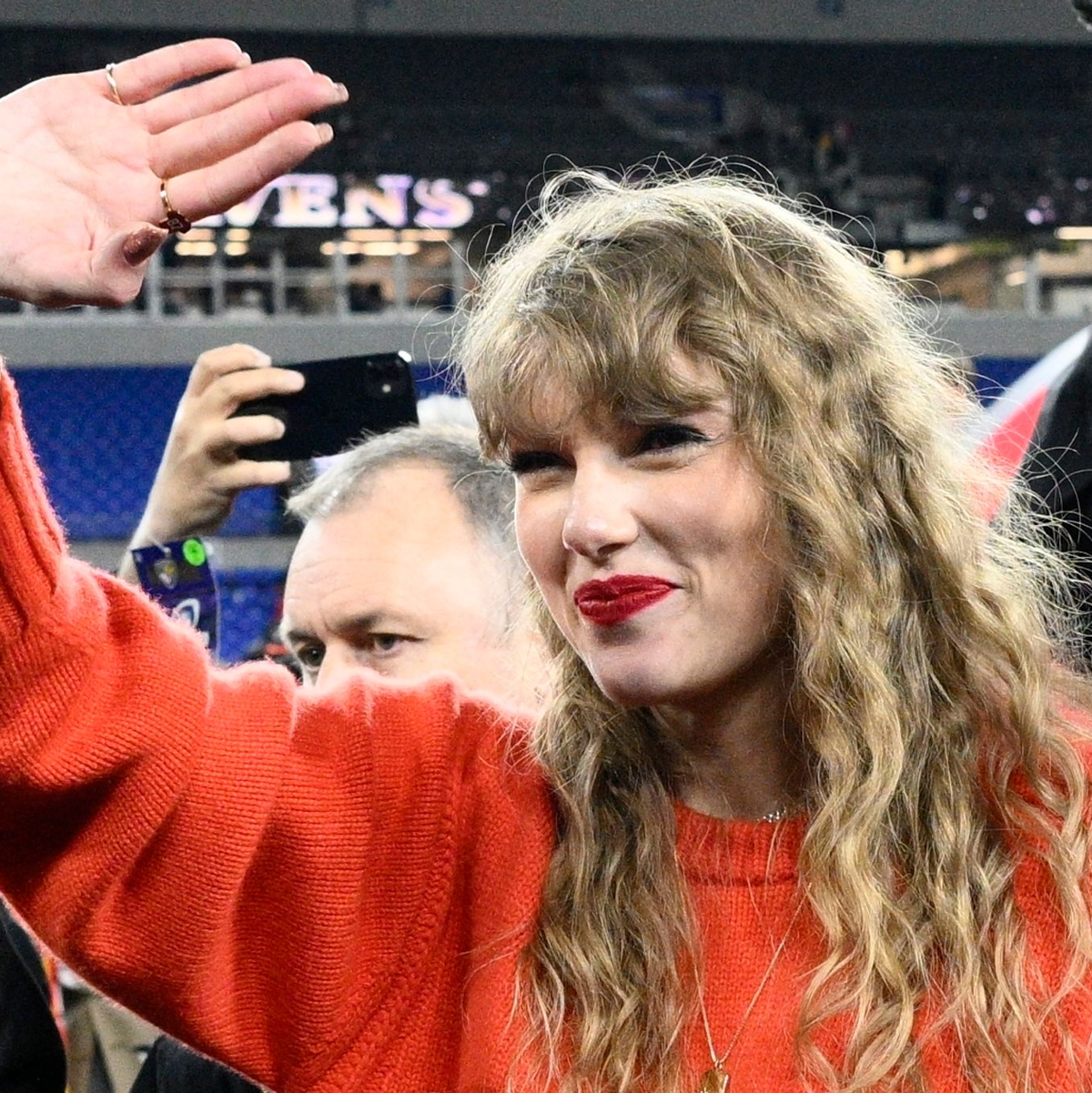 Taylor Swift nach dem NFL-Spiel in Baltimore. - Foto: Nick Wass/AP/dpa