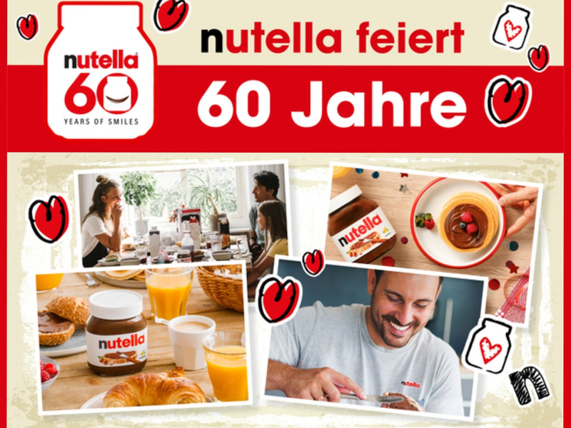 Großes nutella Geburtstagsfrühstück in Hamburg am 5. Februar 2024 - Foto: presseportal.de