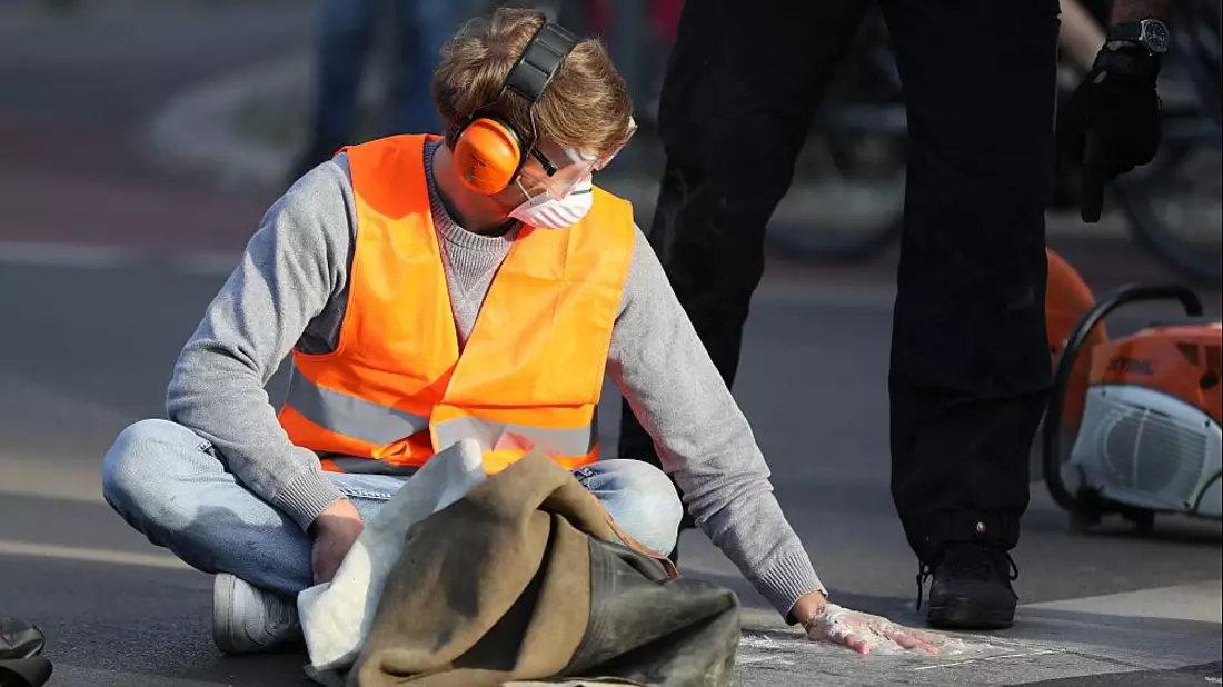 Protest von Letzter Generation (Archiv) - Bild: über dts Nachrichtenagentur