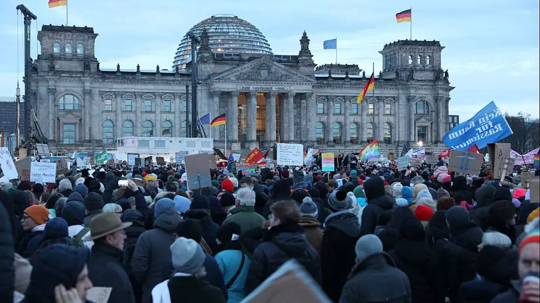 Demo gegen Rechtsextremismus (Archiv) - Bild: über dts Nachrichtenagentur
