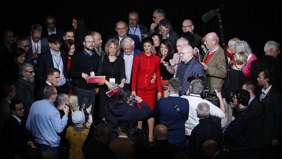 Sahra Wagenknecht und Oskar Lafontaine am 27.01.2024 - Foto: über dts Nachrichtenagentur