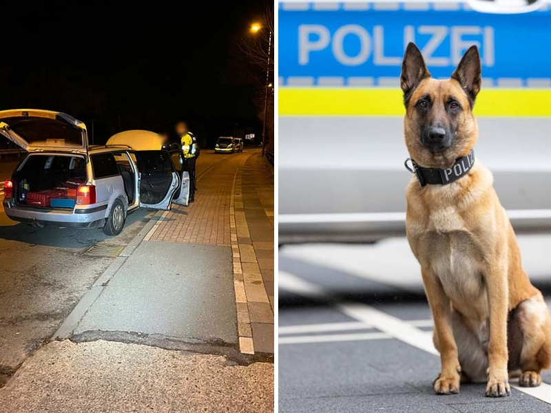 POL-OB: Cassy stoppt Autoaufbrecher nach Flucht in Oberhausen - Foto: presseportal.de