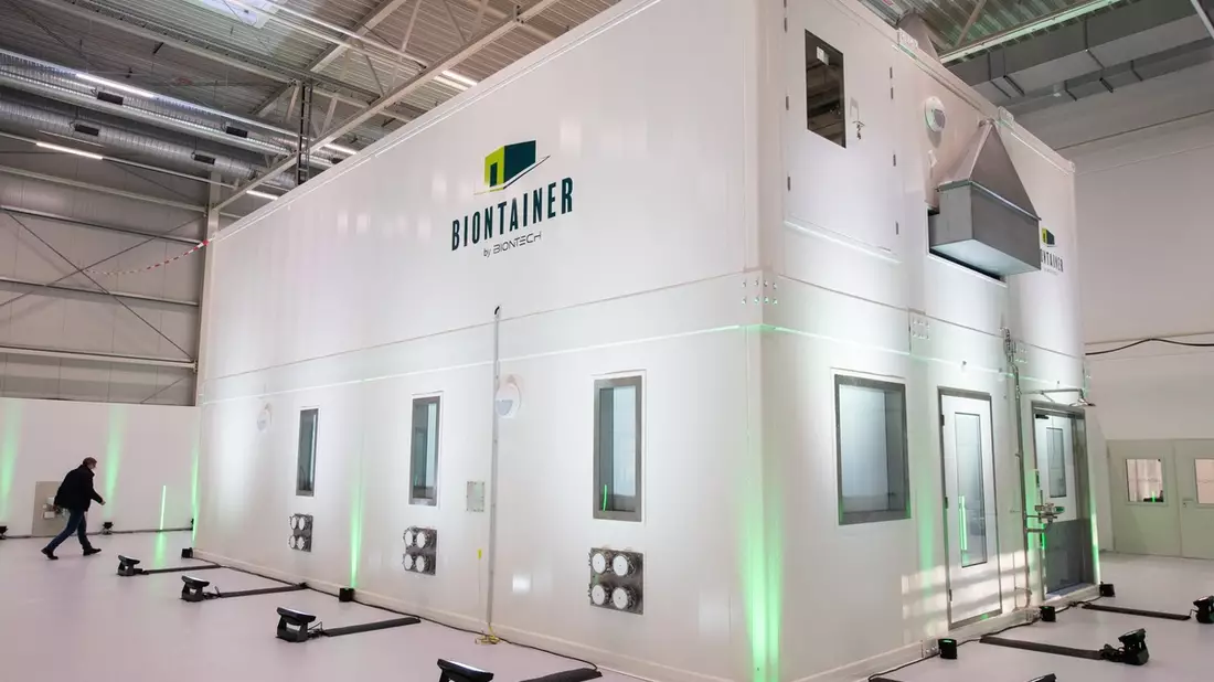 Cadolto Datacenter baut für BioNTech in Kigali, Ruanda - Bild: presseportal.de