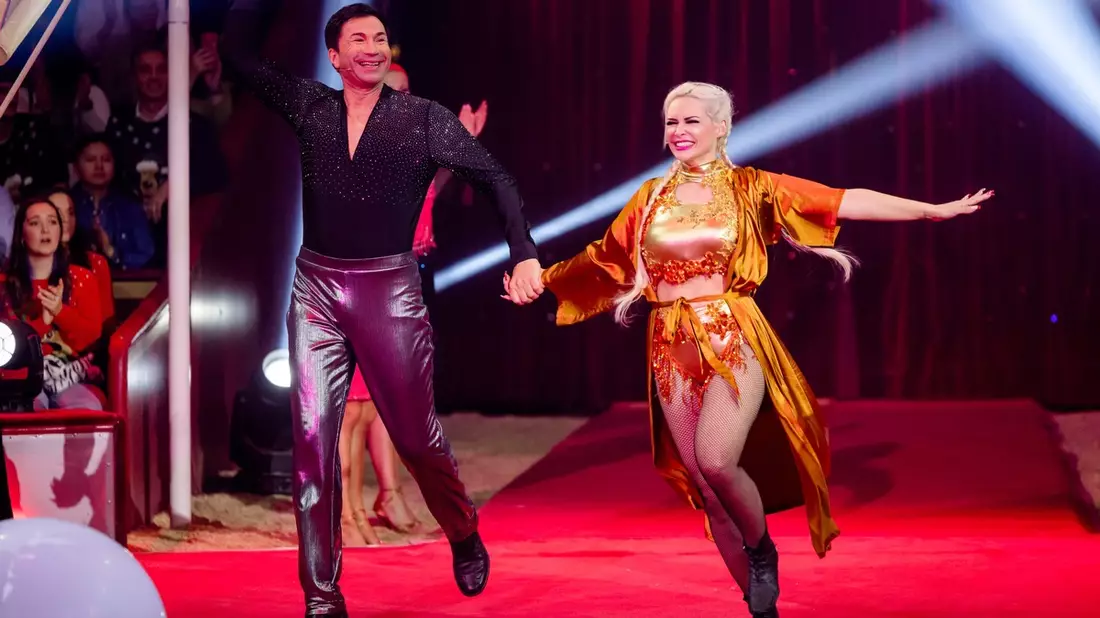 Lucas Cordalis Daniela Katzenberger Stars in der Manege - Bild: Seven.One/Nadine Rupp, presseportal.de