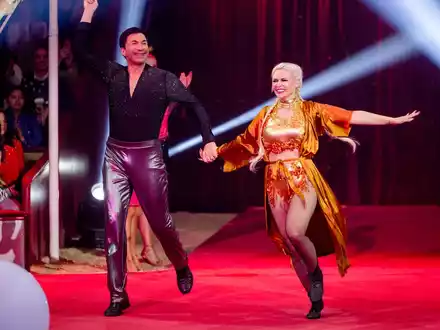 Lucas Cordalis Daniela Katzenberger Stars in der Manege - Foto: Seven.One/Nadine Rupp, presseportal.de