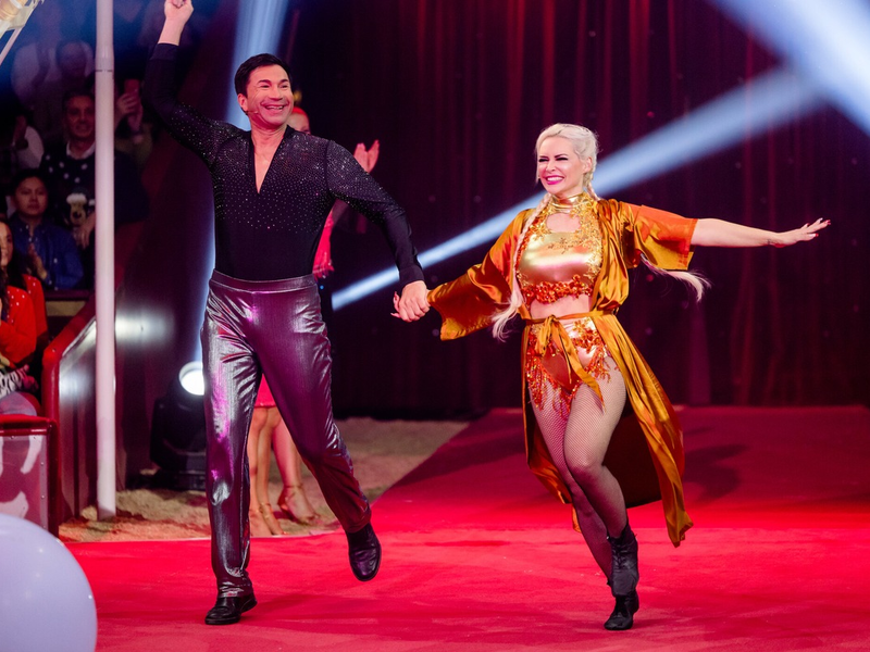 Lucas Cordalis Daniela Katzenberger Stars in der Manege - Foto: Seven.One/Nadine Rupp, presseportal.de