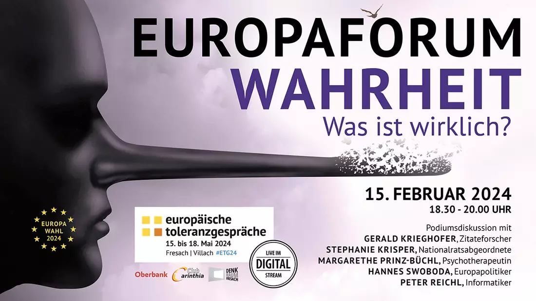 Europaforum zum Thema Wahrheit - Bild: Denk.Raum.Fresach über pressetext.de