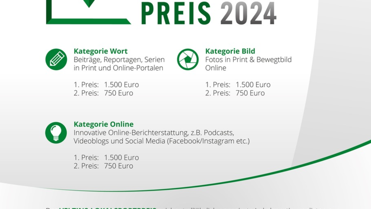 Veltins-Lokalsportpreis sucht herausragende Beiträge - Foto: presseportal.de