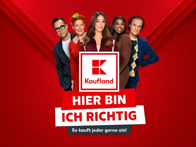 Neuer Kaufland-Claim stellt das Hier bin ich richtig-Gefühl in den Mittelpunkt - Foto: presseportal.de