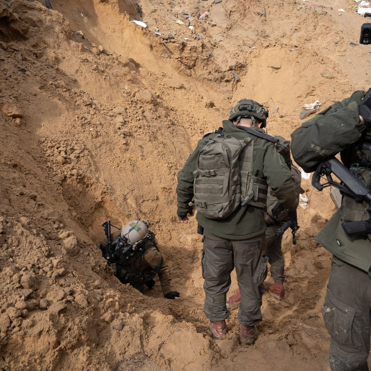 Israels Armee hat bestätigt, Tunnel der islamistischen Hamas im Gazastreifen geflutet zu haben. - Foto: Sam McNeil/AP/dpa