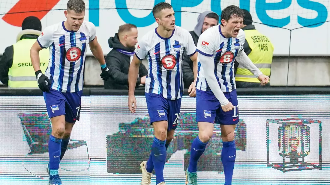 Heute geht es für die Hertha im Pokal-Viertelfinale gegen den 1. FC Kaiserslautern. - Bild: Uwe Anspach/dpa