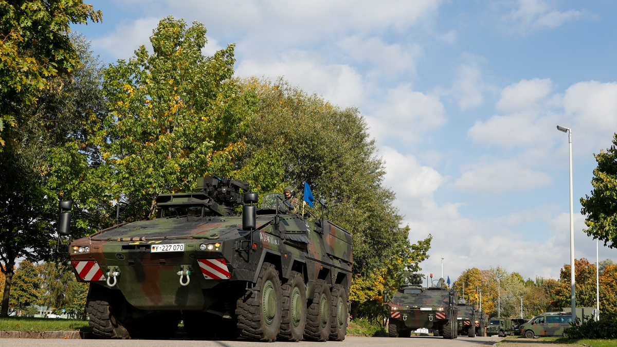 Landes- und Bündnisverteidigung - die Übungsserie QUADRIGA 2024 - Foto: presseportal.de