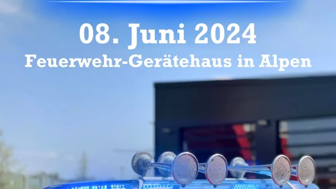 FW Alpen: Save the Date - Blaulichttag 2024 - Bild: presseportal.de