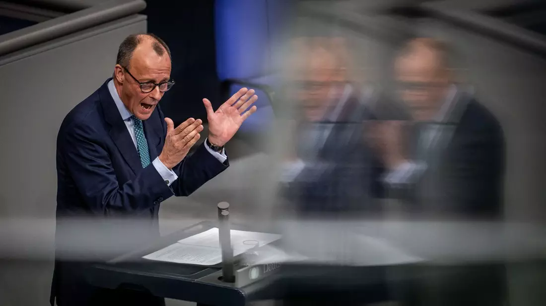 CDU-Chef Friedrich Merz ist an einer Zusammenarbeit mit der Ampel-Koalition nicht interessiert. - Bild: Michael Kappeler/dpa