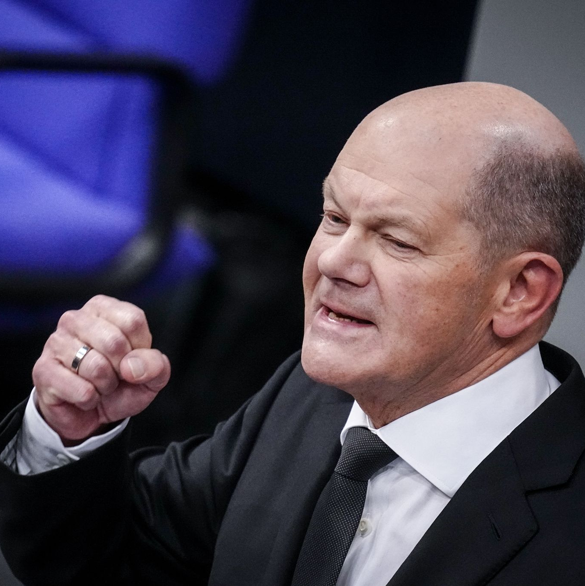 Bundeskanzler Olaf Scholz betrachtet die Beschäftigungspolitik der Ampel-Koalition als vollen Erfolg. - Foto: Kay Nietfeld/dpa