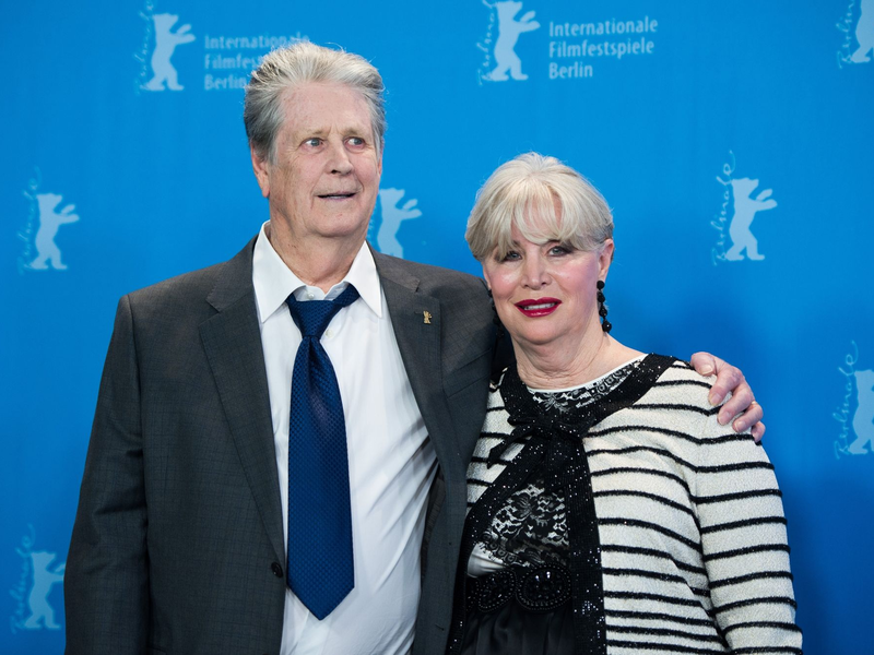 US-Sänger Brian Wilson und seine Frau und Managerin Melinda Ledbetter 2015 auf der Berlinale in Berlin. - Foto: Lukas Schulze/dpa