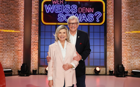 Dirndl-Duell: Marianne und Michael Hartl bei Wer weiß denn sowas? - Das Wissensquiz vom 5. bis 9. Februar 2024, um 18:00 Uhr im Ersten - Foto: presseportal.de