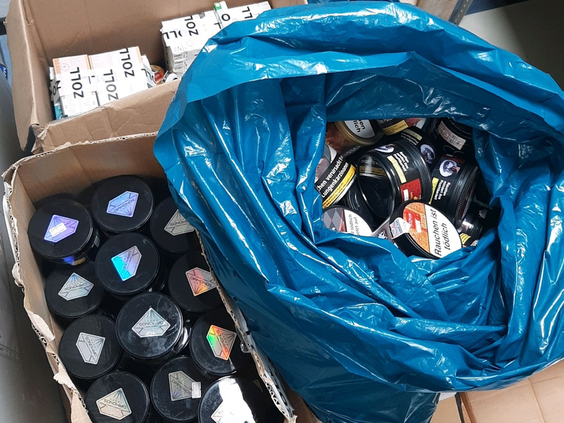 HZA-HN: Unversteuerte Tabakwaren bei Kontrollen entdeckt - Foto: presseportal.de