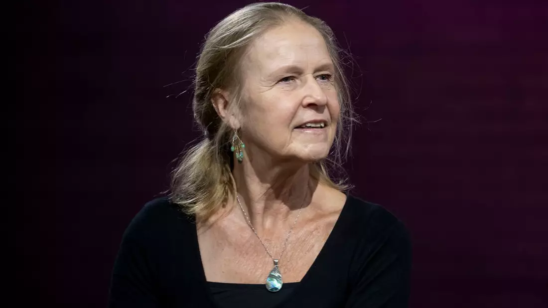 Cornelia Funke auf der Frankfurter Buchmesse 2023. - Bild: Helmut Fricke/dpa