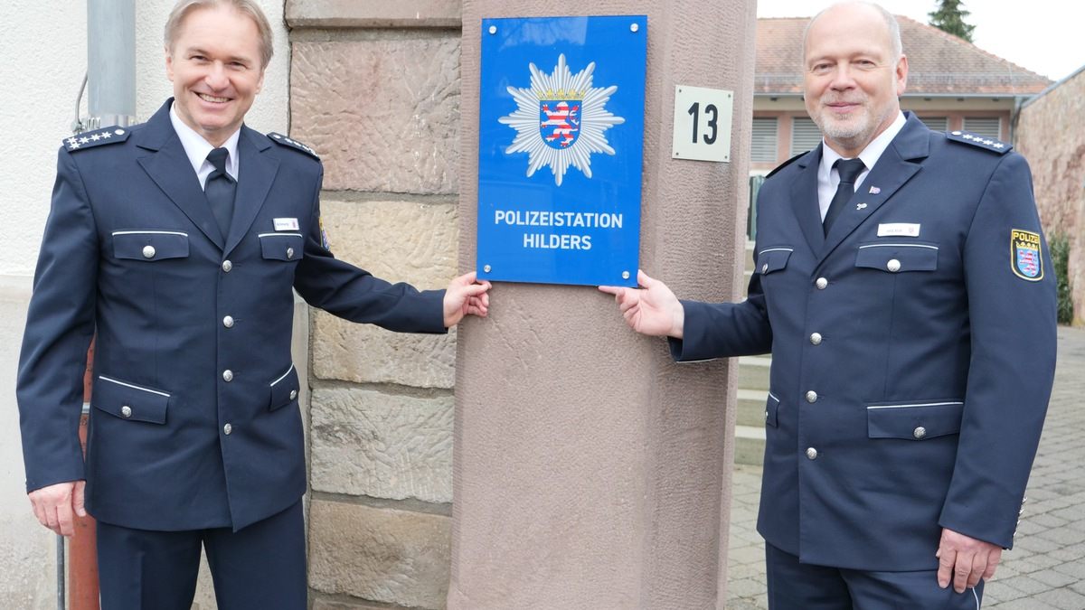 POL-OH: Auf Krönung folgt Herr - Führungswechsel bei der Polizeistation Hilders - Foto: presseportal.de