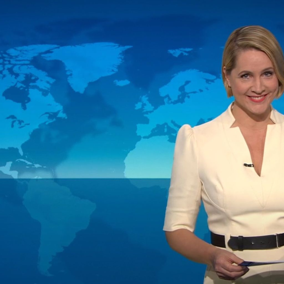 Judith Rakers hat zum letzten Mal die Hauptausgabe der ARD-«Tagesschau» präsentiert. - Foto: -/Tagesschau/dpa