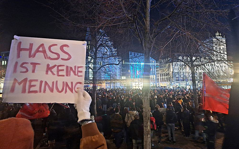 Demo gegen Rechts am 30.01.2024 - Foto: über dts Nachrichtenagentur