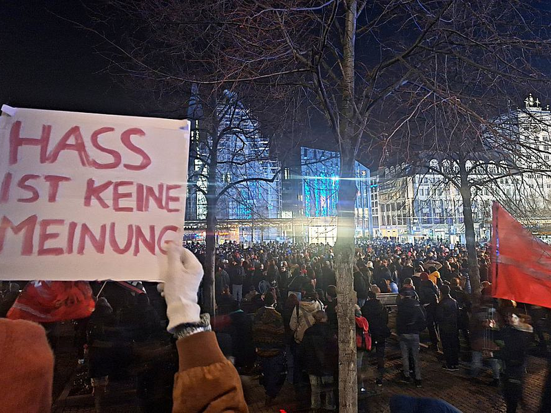Demo gegen Rechts am 30.01.2024 - Foto: über dts Nachrichtenagentur
