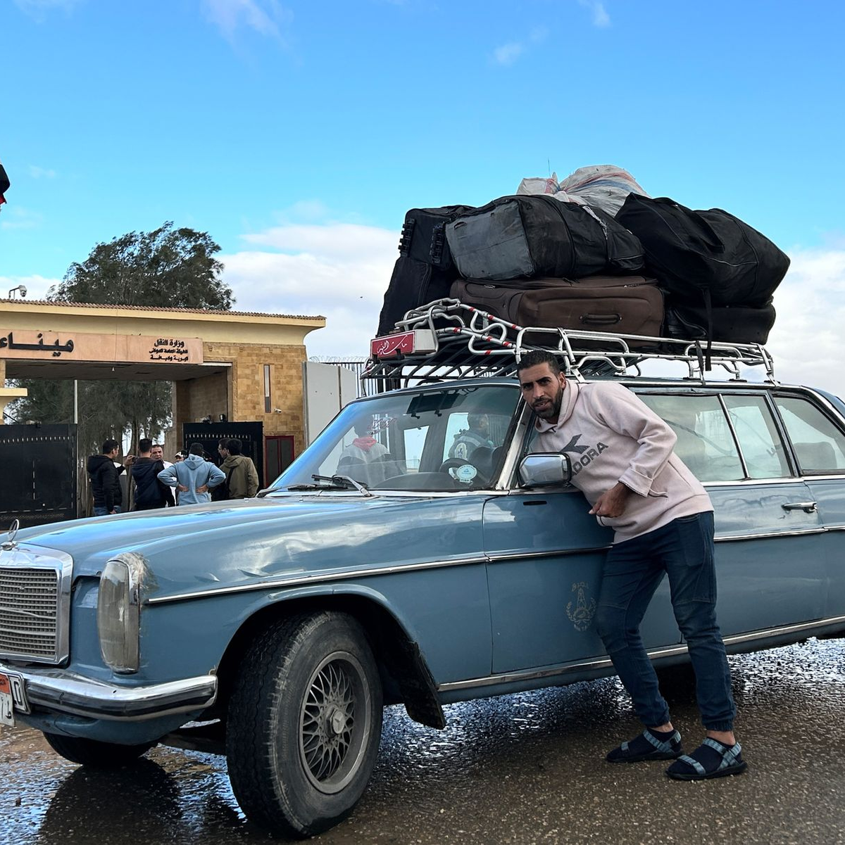 Wenige Orte sind im Gaza-Krieg symbolisch so aufgeladen wie der ägyptische Grenzübergang Rafah. - Foto: Johannes Sadek/dpa