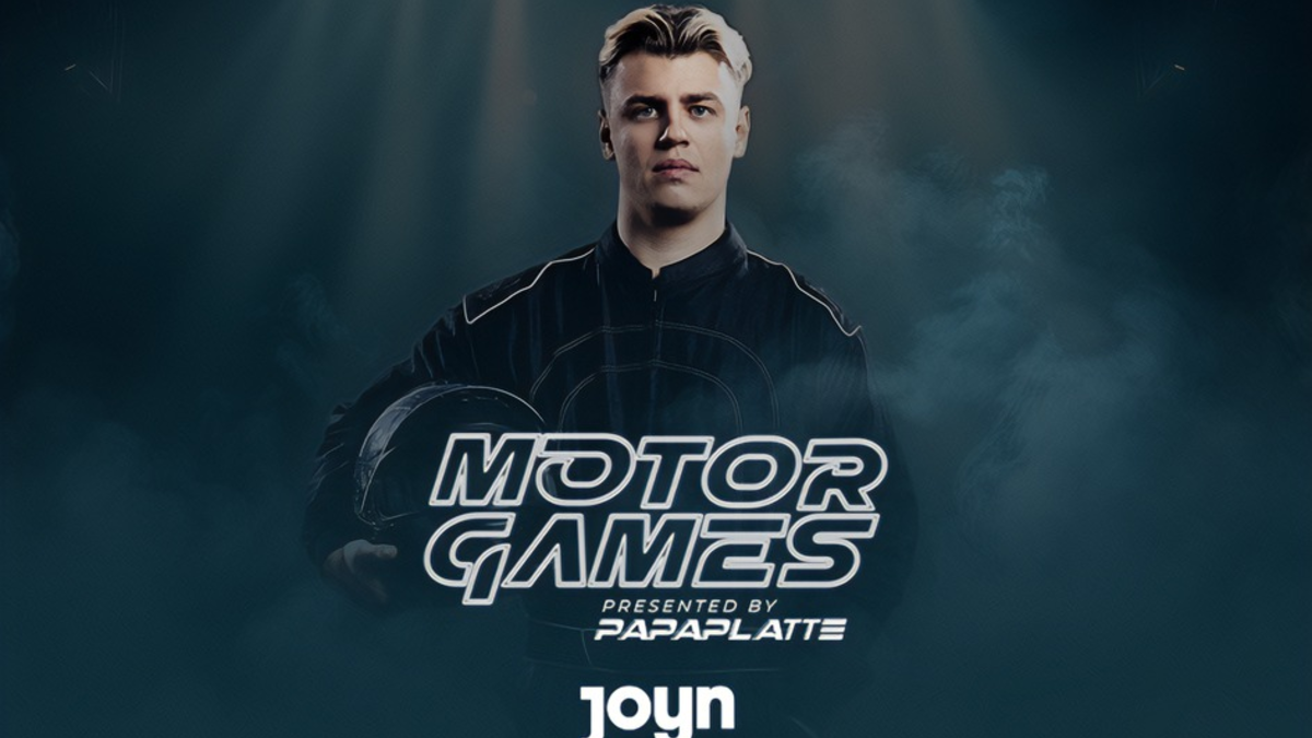 Papaplatte Motor Games - presented by Papaplatte - Foto: Joyn, presseportal.de