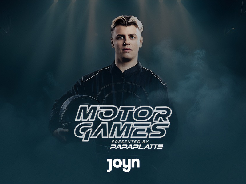 Papaplatte Motor Games - presented by Papaplatte - Foto: Joyn, presseportal.de