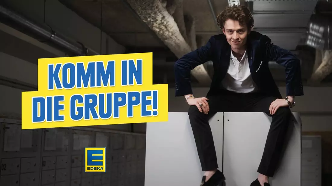 Neue EDEKA-Ausbildungskampagne: Komm in die Gruppe - Bild: presseportal.de