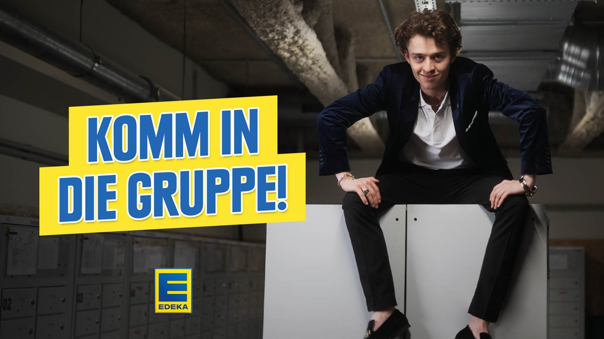 Neue EDEKA-Ausbildungskampagne: Komm in die Gruppe - Foto: presseportal.de