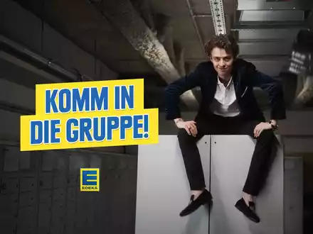 Neue EDEKA-Ausbildungskampagne: Komm in die Gruppe - Foto: presseportal.de