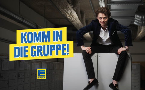 Neue EDEKA-Ausbildungskampagne: Komm in die Gruppe - Foto: presseportal.de