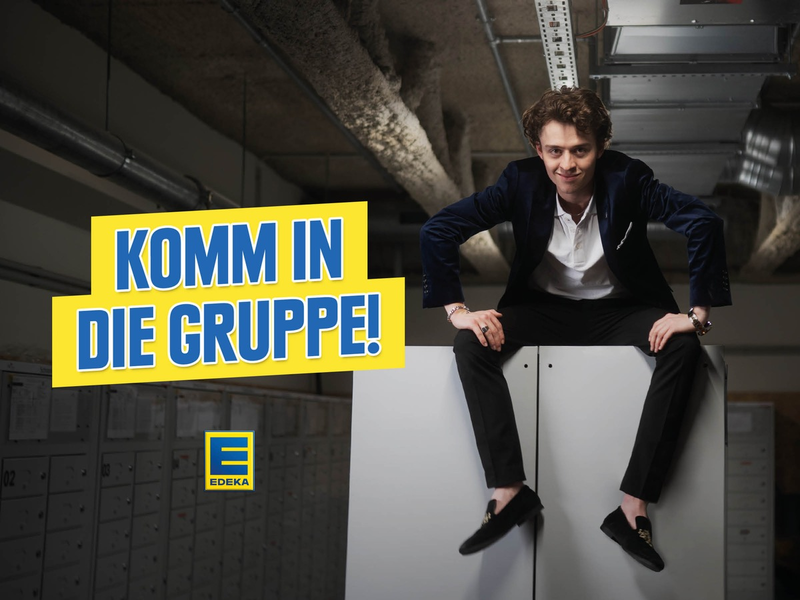 Neue EDEKA-Ausbildungskampagne: Komm in die Gruppe - Foto: presseportal.de