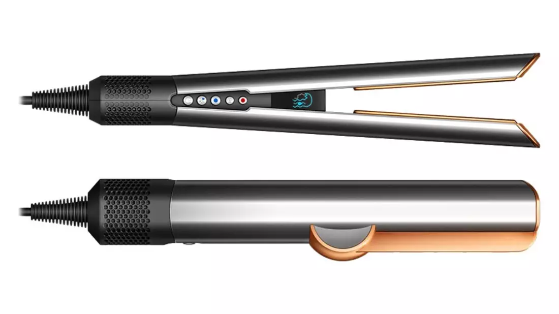 Ab 5. Februar erhältlich: Die neue Haarpflege-Innovation Dyson Airstrait trocknet und glättet gleichzeitig - nur durch Luft /Ohne Hitzeschäden (Verwendung im Nass-Trocken-Modus) /Ohne Heizplatten - Bild: presseportal.de