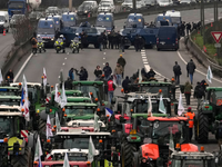 In Frankreich protestieren Landwirte für eine bessere Bezahlung, weniger Bürokratie und Schutz vor Billigimporten. - Foto: Thibault Camus/AP/dpa