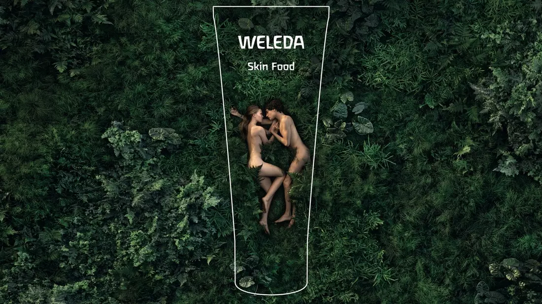 Premiere der Touched by Nature- Kampagne für die ikonische Weleda Pflege Skin Food - Bild: presseportal.de