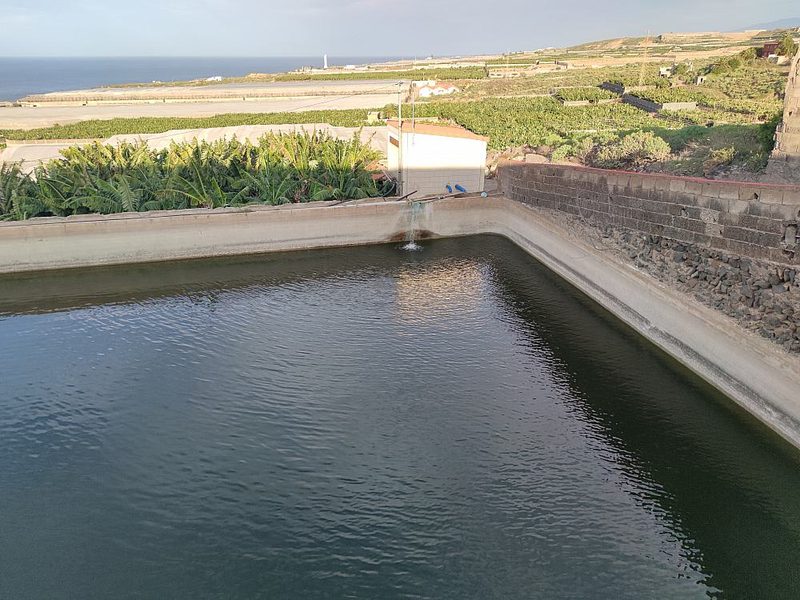 Wasserspeicher für Obst- und Gemüseanbau in Spanien (Archiv) - Foto: über dts Nachrichtenagentur