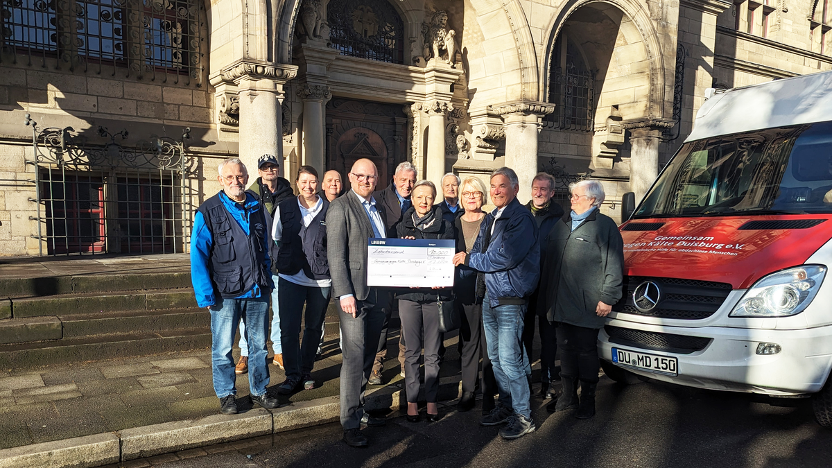 PCC spendet an Gemeinsam gegen Kälte DU - Foto: PCC SE über pressetext.de