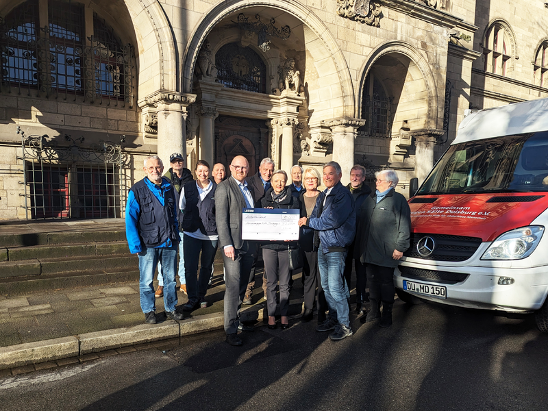 PCC spendet an Gemeinsam gegen Kälte DU - Foto: PCC SE über pressetext.de