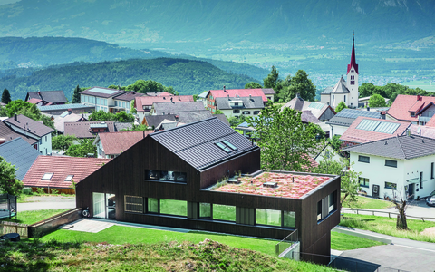 Jürgen Hallers Wohnidylle am Walserkamm - Foto: PREFA | Croce & Wir über pressetext.de