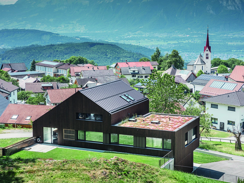 Jürgen Hallers Wohnidylle am Walserkamm - Foto: PREFA | Croce & Wir über pressetext.de