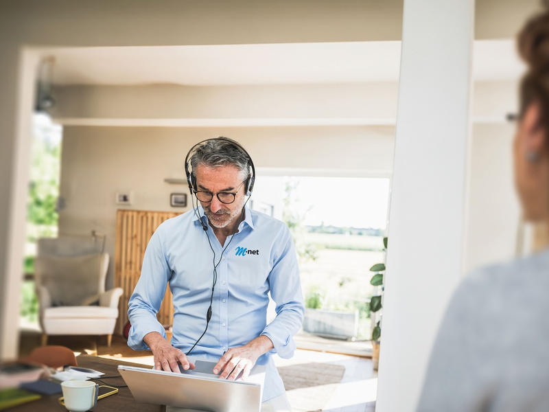 M-net stellt neuen Service zur WLAN-Optimierung vor / Schnelle Hilfe bei WLAN-Problemen durch Techniker vor Ort - Foto: presseportal.de