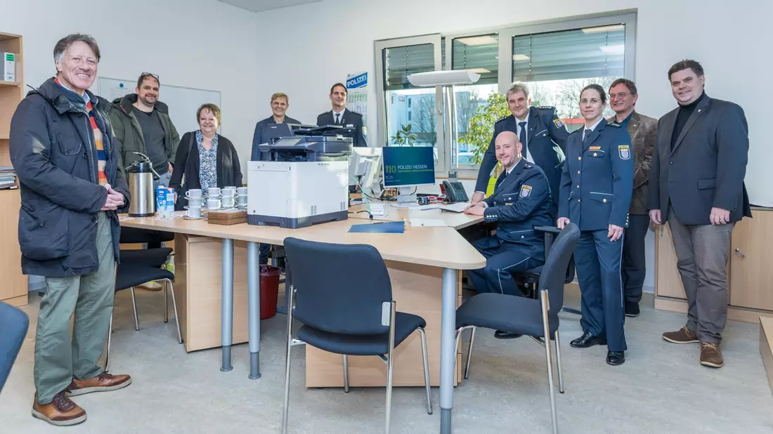 POL-OF: Eröffnung Polizeiposten Gravenbruch: Neuer Standort als künftige Anlaufstelle für Bürgerinnen und Bürger - Neu-Isenburg - Bild: presseportal.de