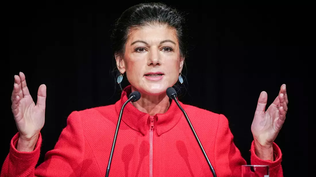 Sahra Wagenknechts Partei hätte aktuell gute Chancen auf einen Platz im Bundestag. - Bild: Kay Nietfeld/dpa