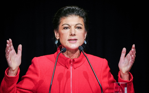 Sahra Wagenknechts Partei hätte aktuell gute Chancen auf einen Platz im Bundestag. - Foto: Kay Nietfeld/dpa